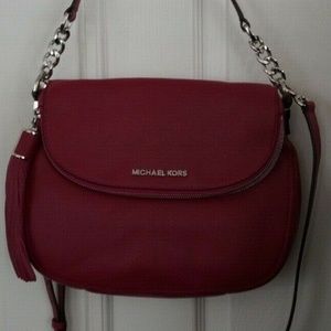NWT Michael Kors Bedford Handbag Deep Pink